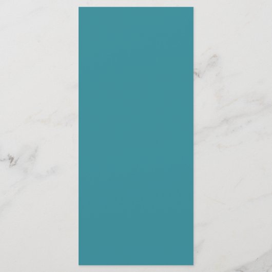 Eenvoudig gepersonaliseerd huwelijksdiner menu (Achterkant)