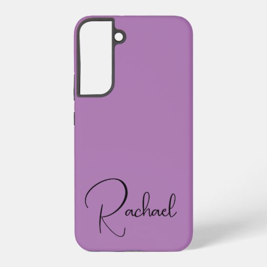 Eenvoudig Gepersonaliseerd Samsung Galaxy Hoesje (Achterkant)