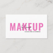 Eenvoudig gepersonaliseerd visitekaartje (Voorkant)