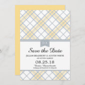 Eenvoudig geplakt | Datum opslaan Save The Date (Voorkant / Achterkant)