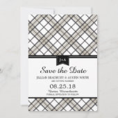 Eenvoudig geplakt | Datum opslaan Save The Date (Voorkant)
