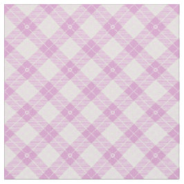 Eenvoudig geplakt patroon lichtroze babymeisjeszur stof