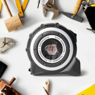 Eenvoudig gepromoveerd tot opa Vader Foto naam Typ Rolmaat