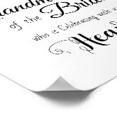 Eenvoudig gereserveerd ter nagedachtenis aan het t poster (Hoek)