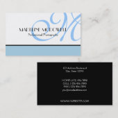 Eenvoudig geslaagd visitekaartje (Voorkant / Achterkant)