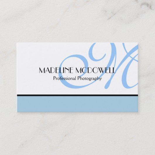 Eenvoudig geslaagd visitekaartje (Voorkant)