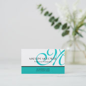 Eenvoudig geslaagd visitekaartje (Staand voorkant)