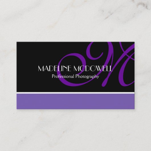 Eenvoudig geslaagd visitekaartje (Voorkant)