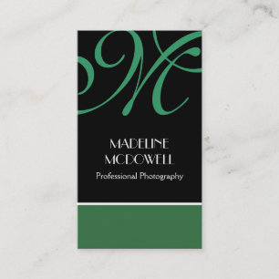 Eenvoudig geslaagd visitekaartje