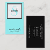 Eenvoudig geslaagd visitekaartje (Voorkant / Achterkant)