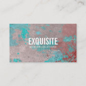 Eenvoudig gestroomlijnde textuur visitekaartje (Voorkant)