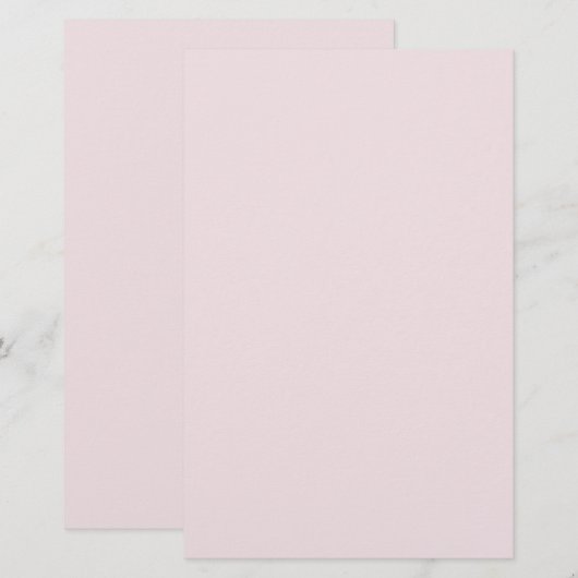 Eenvoudig getand Roos Briefpapier (Voorkant / Achterkant)