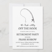 Eenvoudig Gevist thema Pensioenfeest Kaart (Voorkant)