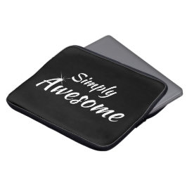 Eenvoudig Geweldige elektronicatas Laptop Sleeve