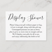 Eenvoudig gewoon beeldscherm - Vrijgezellenfeest z Informatiekaartje (Voorkant)