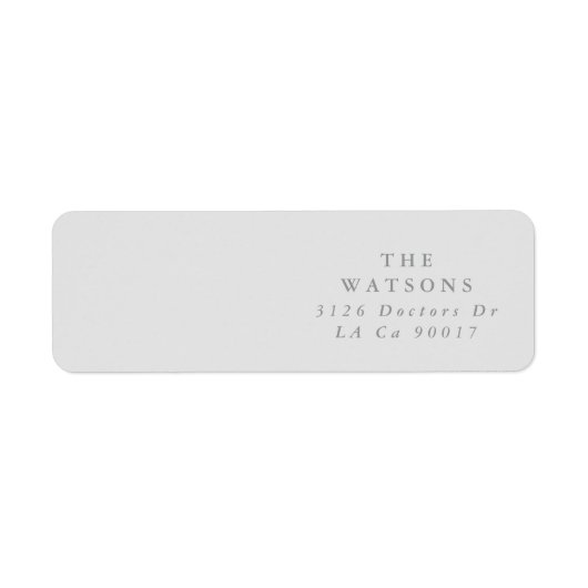 Eenvoudig gewoon modern ultiem homohuwelijk etiket (Voorkant)