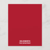 Eenvoudig gezegd, brandweerwerendheid flyer (Achterkant)