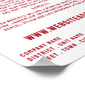 Eenvoudig gezegd, brandweerwerendheid poster (Hoek)