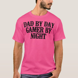 Eenvoudig Gezegde grappige vader op dag gamer bij  T-shirt