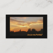 Eenvoudig glimlachen visitekaartje (Achterkant)