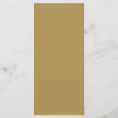 Eenvoudig Gold Edge-weddenschap Menu (Achterkant)