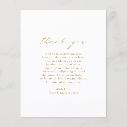 Eenvoudig Gold-fotobudget Weddenschap Hartelijk da (Achterkant)