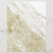 Eenvoudig Gold-minimalistisch Baby Bingo Shower Ga (Achterkant)