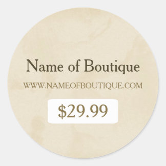 Eenvoudig Goud Grunge Modern Boutique Prijs Labels