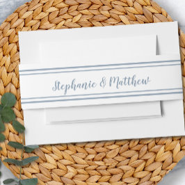 Eenvoudig grafisch legant minimalistisch mosterd b uitnodigingen wikkel