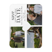 Eenvoudig grafisch minimalistisch klassiek Verlovi Magneet (Verticaal)