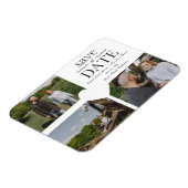 Eenvoudig grafisch minimalistisch klassiek Verlovi Magneet (Linkerzijde)