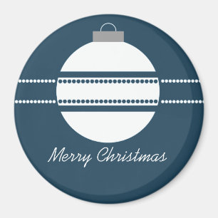 Eenvoudig grafisch Ornament kerstmagneet Magneet