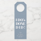 Eenvoudig grappig dat ik heb gedaan, deed Dusty Bl Flessenhanger (Voorkant)