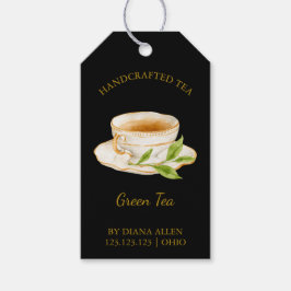 Eenvoudig Green Tea Hang Label Cadeaulabel