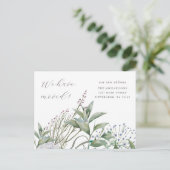 Eenvoudig Griekenland We hebben nieuw huis verplaa Briefkaart (Staand voorkant)