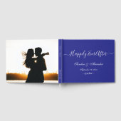 Eenvoudig Grieks Koninklijk Blauw, elegant, modern Gastenboek (Volledig)