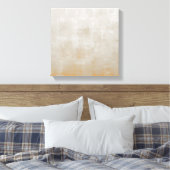 Eenvoudig grijs Oranje rustig abstract Canvas Afdruk (Insitu (Slaapkamer))