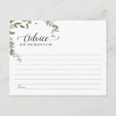 Eenvoudig groen advies voor de toekomstige Kaart (Voorkant)