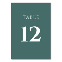 Eenvoudig groen en wit huwelijk