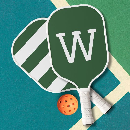 Eenvoudig Groen Minimalistische Gemoderniseerde Mo Pickleball Paddle
