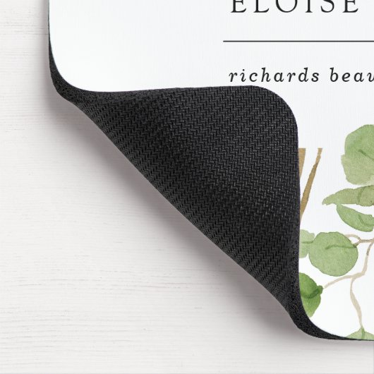 Eenvoudig groen muismat (Hoek)