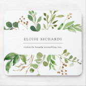 Eenvoudig groen muismat (Voorkant)