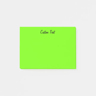 Eenvoudig groen post-it® notes