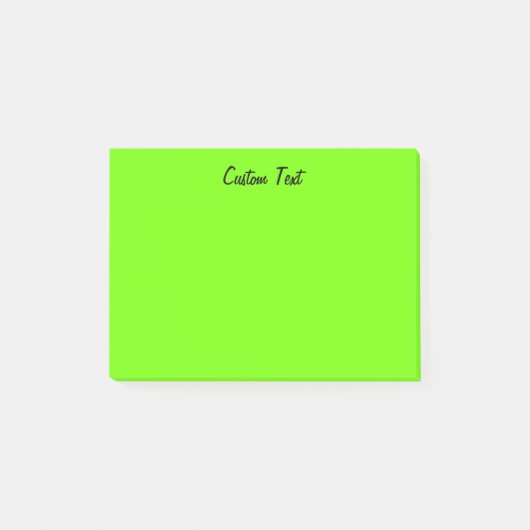 Eenvoudig groen post-it® notes (Voorkant)