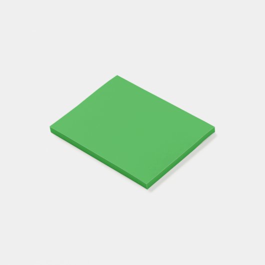Eenvoudig groen post-it® notes (Schuin)