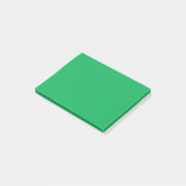 Eenvoudig groen post-it® notes (Schuin)