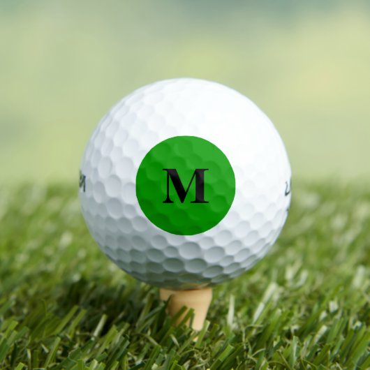 Eenvoudig groene effen kleur golfballen (Insitu Shirt)