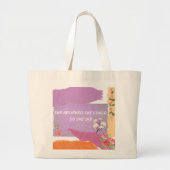 eenvoudig grote tote bag (Voorkant)