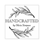 Eenvoudig handgemaakt door kleine bedrijven Rubber Rubberstempel (Afrduk)