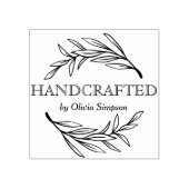 Eenvoudig handgemaakt door kleine bedrijven Rubber Rubberstempel (Afrduk)